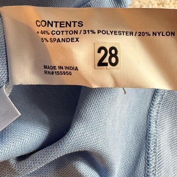 Greyson Mens size Omaha Long Sleeve Polo Wolf Blue Cotton Blend Cooling Fabric - Picture 10 of 16